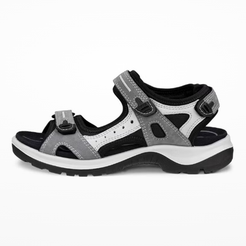 Sandales Femme Gris/Noir Ecco 069563-02244 (#1114)