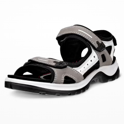 Sandales Femme Gris/Noir Ecco 069563-02244 (#1114)