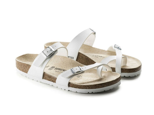 BIRKENSTOCK – SANDALE – MAYARI – BIRKO-FLOR – 071051 (#157) – BLANC