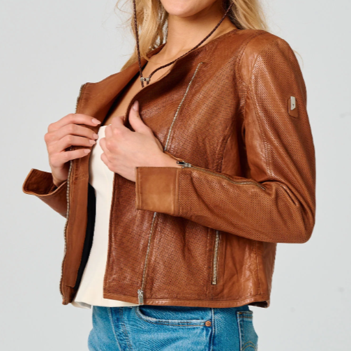 Manteau Femme Cognac Mauritius Athena Rf