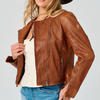 Manteau Femme Cognac Mauritius Athena Rf