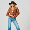 Manteau Femme Cognac Mauritius Athena Rf