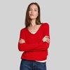 Chandail V-Neck Femme Tom Tailor 1012976