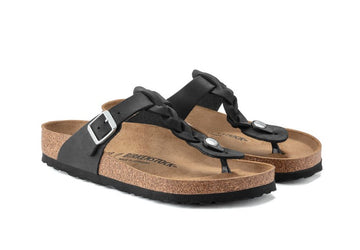 BIRKENSTOCK – SANDALE – GIZEH – CUIR HUILÉ – 1021349 (#88) – NOIR