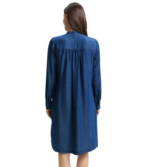 Robe Femme Bleu Tom Tailor 1048787-10134