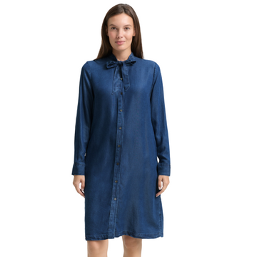 Robe Femme Bleu Tom Tailor 1048787-10134
