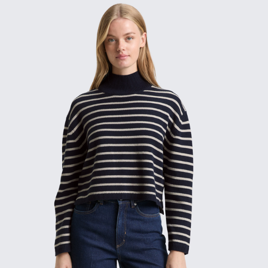 Chandail Rayée Femme Tom Tailor 1049095