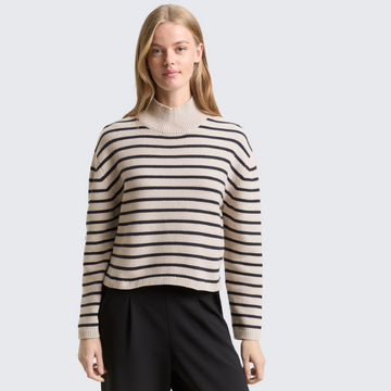 Chandail Rayée Femme Tom Tailor 1049095