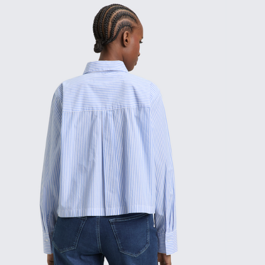 Chemise Femme Rayée Tom Tailor 1050270-34878