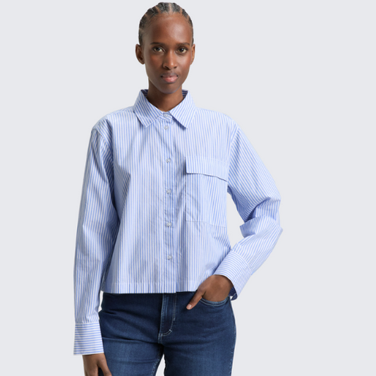 Chemise Femme Rayée Tom Tailor 1050270-34878