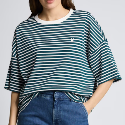 Chandail Femme Rayée Tom Tailor 1050847