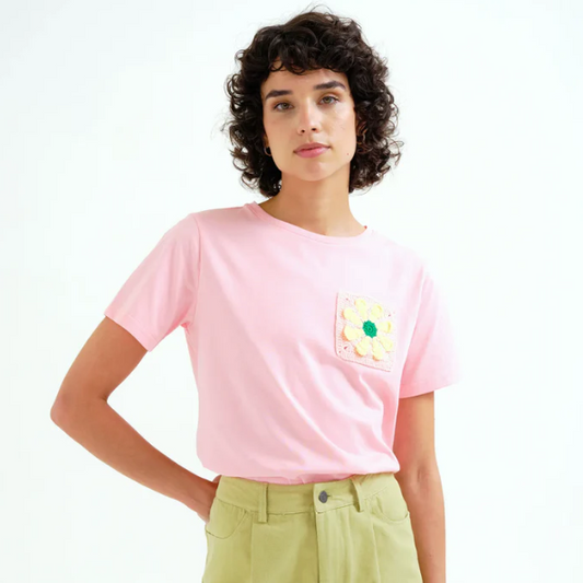 T-shirt Femme Rose Compania Fantastica 62C/11127