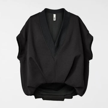 Veste V-Neck Wendy Trendy #125111 Noir