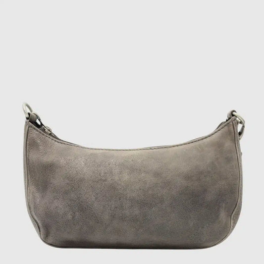 SAC A MAIN EN CUIR - HUNT - HU564566-240 GRIS