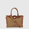 Porte-document canevas et cuir HUNT HU5887-2389