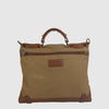 Sac à bandoulière en canevas et cuir HUNT HU5889-2389