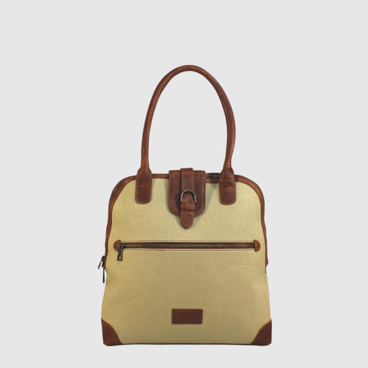 Porte-document en canevas et cuir HUNT HU5896-2389