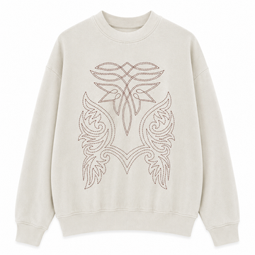 DISPONIBLE EN LIGNE SEULEMENT - CREWNECK HRT & LUV FV149