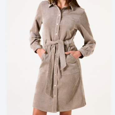 Robe Femme Taupe Garcia I50281-3459