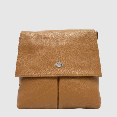 THE TREND - SAC A MAIN CUIR - 136593-122 - TAN