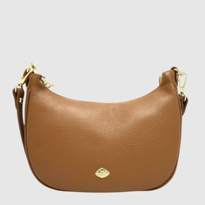 THE TREND - SAC A MAIN CUIR - 136596-122 - TAN