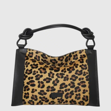 Sac à main en cuir motif animal THE TREND Castaldia 1590705