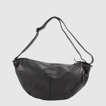 THE TREND – SAC BANDOUILIERE CUIR – FERULA – 22783-80 - NOIR