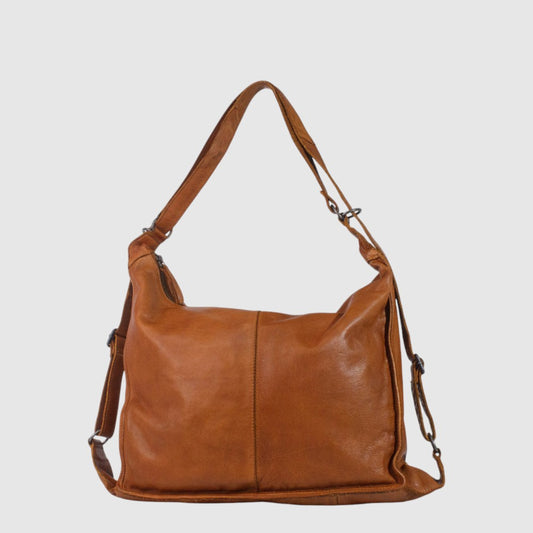 BRUNELLO SAC À MAIN CONVERTIBLE EN CUIR VINTAGE THE TREND 22787