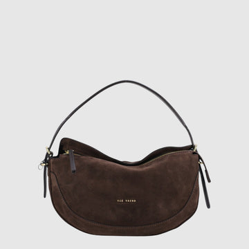 CHIARA – Petit sac porté épaule en daim – The Trend - 2664978
