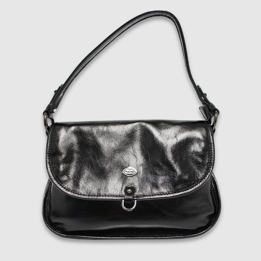 THE TREND - SAC A MAIN EN CUIR - FOGGIA - 1764895-80 NOIR