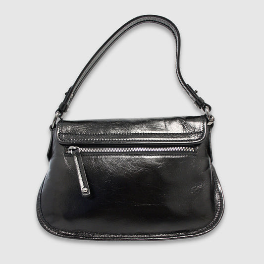 THE TREND - SAC A MAIN EN CUIR - FOGGIA - 1764895-80 NOIR
