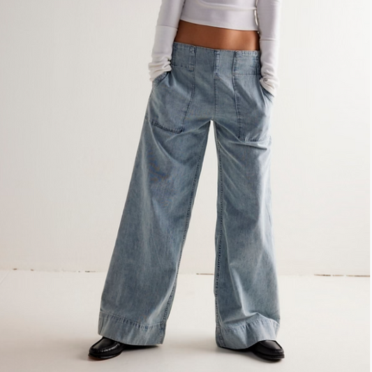 Pantalon Femme Denim Free People Ob1910725-4410