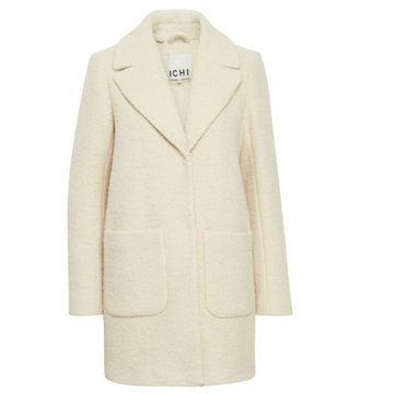 Manteau Femme Blanc Ichi 20106675