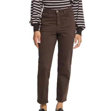Pantalon de type Jeans ICHI #20114112-190915 Brun