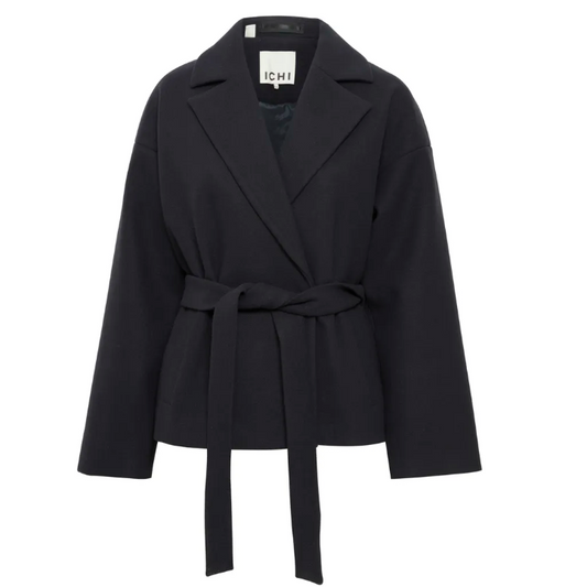 Manteau Femme Noir Ichi Ihjannet 20118895
