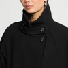 Manteau Femme Noir Ichi Ihgaziva 20121199