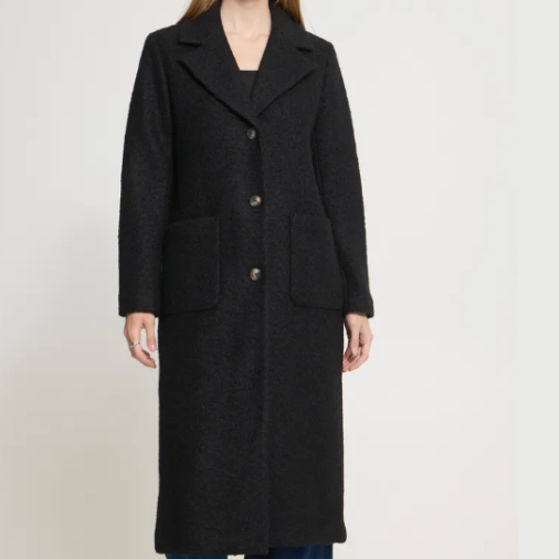 Manteau Femme Noir Ichi Ihstipa 20123085