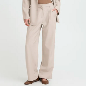 Pantalon Propre Femme Beige Ichi IHFAVA 20125679-1500001