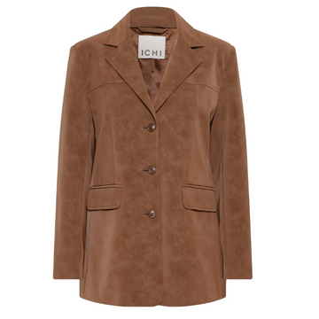 Veston Femme Brun Ichi Ihfinnez 20125860