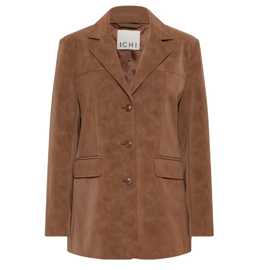 Veston Femme Brun Ichi Ihfinnez 20125860
