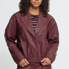 Veston Femme Bourgogne Ichi Ihkanira 20126175