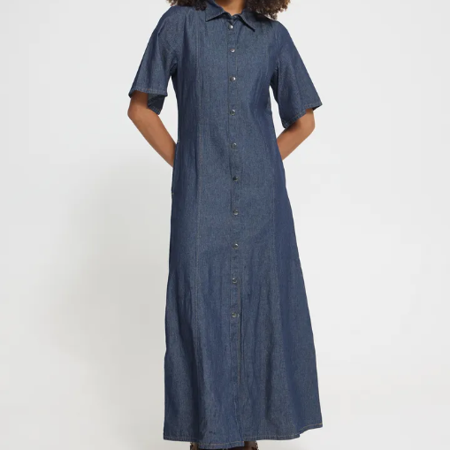 Robe Femme Denim Ichi Iharcher 20126217