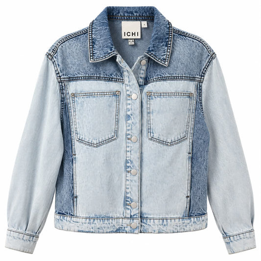Manteau de Jeans ICHI 20126226 Denim