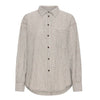 Chemise Manche Longue 20126235 Brun / Beige / Bleu Pale