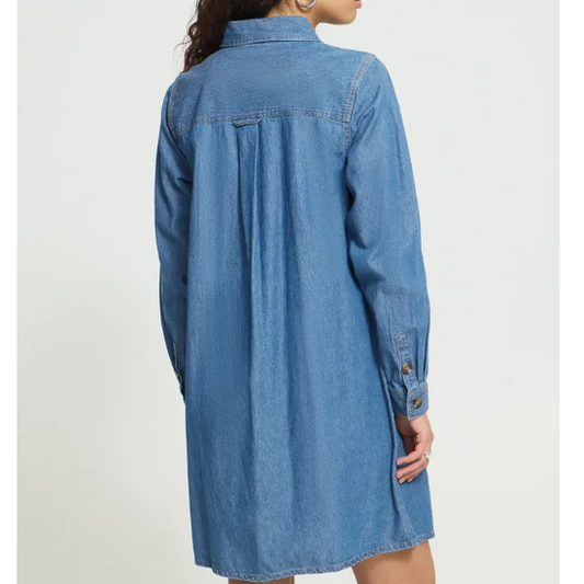 Robe Femme Denim Ichi Iharcher 20126299