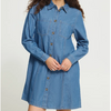 Robe Femme Denim Ichi Iharcher 20126299
