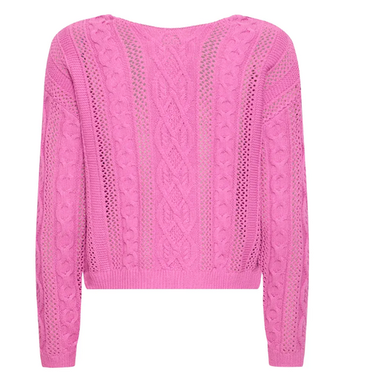 Cardigans Femme Rose Ichi Ihbesiane 20126459