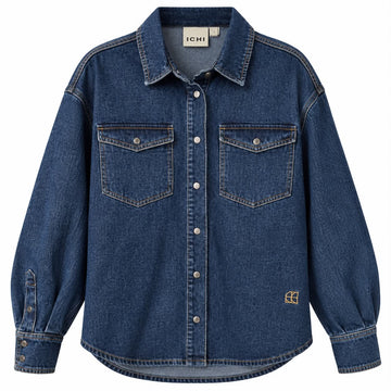 Chemise de Jeans ICHI 20126493 Denim
