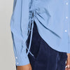 Chemise ICHI 20126499-164021 bleu pale