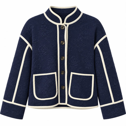 Manteau 2 couleurs ICHI 20126500-193031